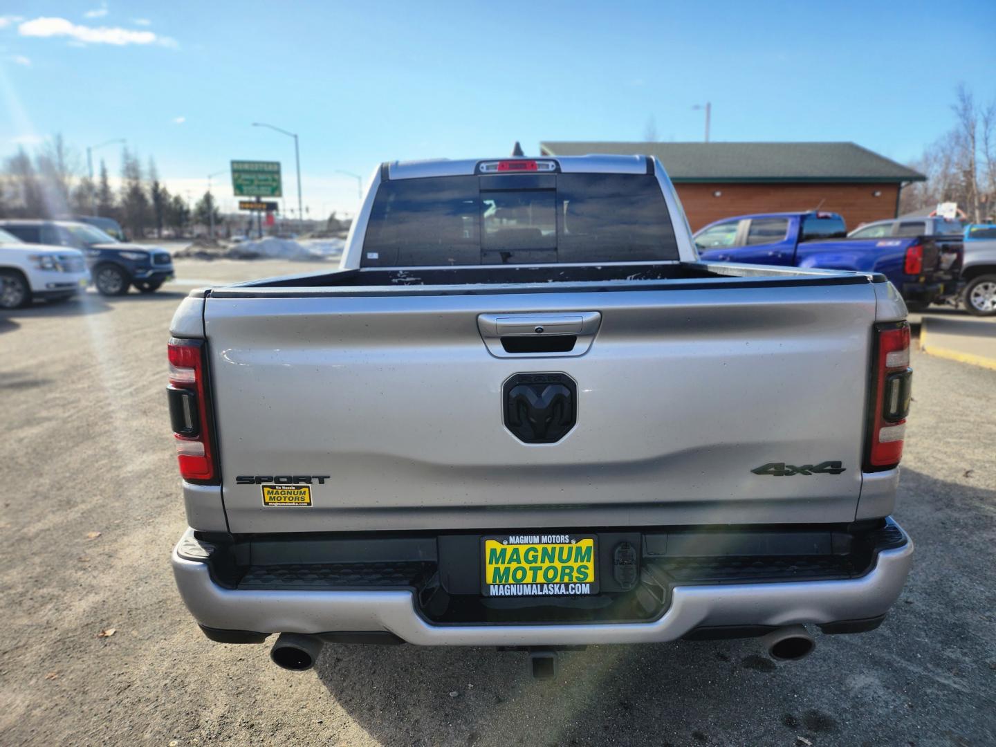 2020 SILVER /Black RAM 1500 REBEL (1C6SRFLT9LN) with an 5.7L engine, Automatic transmission, located at 1960 Industrial Drive, Wasilla, 99654, (907) 274-2277, 61.573475, -149.400146 - Photo#4